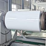 Alloy 3105 White Color 0.65mm Thick 300mm Wide PE Pre Painted Aluminum Coil For
