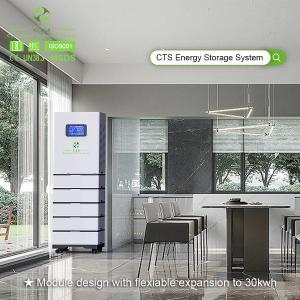 Wholesale 51.2v 100ah 200ah 300ah lifepo4 all in one lithium iron battery stack with hybrid inverter from china suppliers