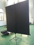 Projection screen tripod stand , 70 x 70 projection screen for Education /