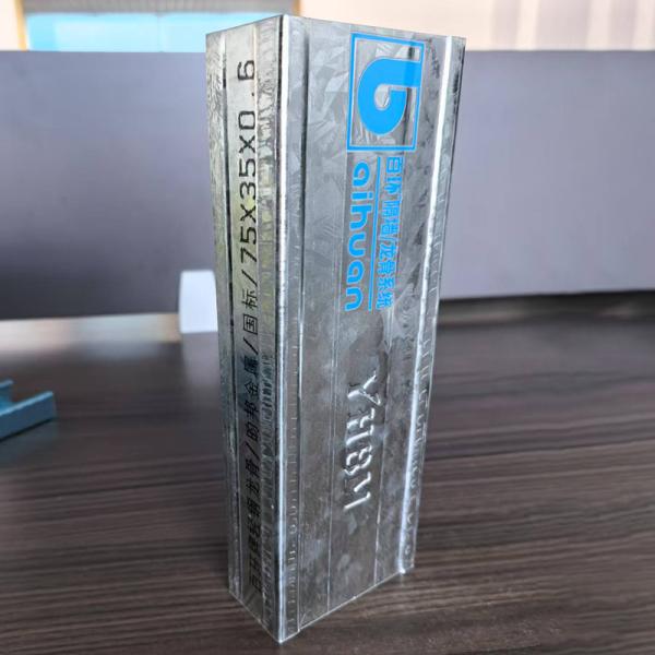 Lightweight Drywall Partition Stud Track Galvanized Steel Installation Method Steel Stud Track