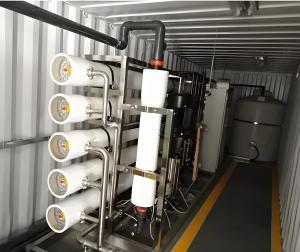 Wholesale Media Filter Or Ultrafiltration Containerized RO System With 99% Salt Rejection Rate from china suppliers
