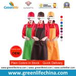 Kitchen cooking tool accessory hot sale apron with front pocket different colors