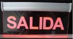 Led engraved edgelit hanging