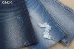 11.7 OZ Cotton Spandex Little Stretch Denim Fabrics White Backside