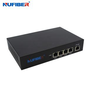 Wholesale 10/100Mbps Nonstandard 24V POE Powered Switch Maxmium 24 Watts Each Port Iron Case Black from china suppliers