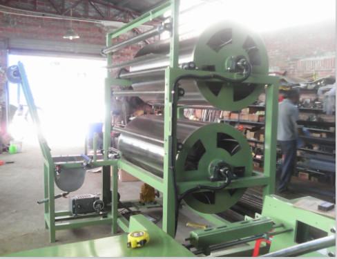 top quality 2 cylinders finishing and starching machine electric heating for