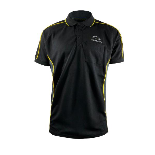 Stylish 100% Polyester Sublimation Polo for Men's F1 Car Racing and Bicycle