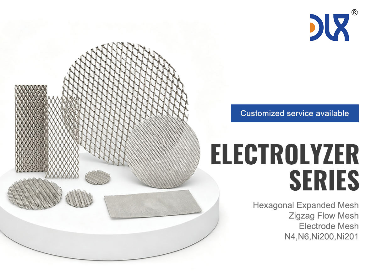 Custom Pure Nickel Electrode Mesh — for Alkaline & PEM Hydrogen Electrolyzer Applications