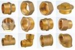 Customized Basic Plumbing Fittings , CNC Lathe Brass Connector For Water / Gas