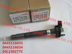 Wholesale Genuine &amp; New Piezo Fuel Injector 0445116035 0445116034 0 445 116 035 0 445 116 034 for VW 03L130277C from china suppliers
