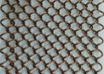 Chain Link Decorative Wire Mesh 40% - 85% Open Area ISO9001 Approved