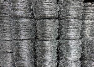 China Galvanized Security Barbed Wire Iowa Type Traditional Not Razor Type on sale