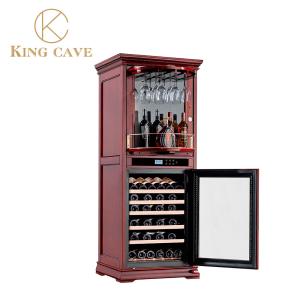 Wholesale Large Capacity High End Embedded Kitchen Wine Cooler Beverage Refrigerator from china suppliers