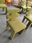 Modern Green Velvet Accent Dining Chairs for Restaurant ODM