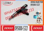 Universal Rail Fuel Injector 095000-5321 23670-E0140 Compatible With HINO N04C