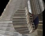 Food Grade Stainless Steel Metal Wire Mesh Chain Conveyor Belt For Oven Tunnel