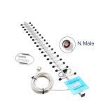 50ohm Input Impedance 16dBi 4G Outdoor Yagi Antenna 600-2700MHz for LTE Coverage