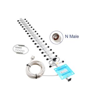 Wholesale 2400-2500mhz V.S.W.R ≤1.2 Outdoor Wireless 5GHz WiFi Power 20 Meter M5 Beam Antenna from china suppliers