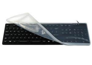 Wholesale No Mounting Medical Keyboard EN55022 With Removable Silicone Cover from china suppliers
