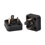 IEC 61076-2-101 Transparent TPU Solenoid Cable Connector A Type DIN 43650