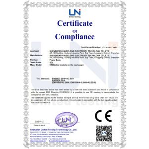 Shenzhen SDL Electronic Technology Co., Ltd Certifications