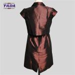 Ladies autumn fashion top + vest two piece vintage o-neck simple model summer