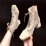 ZM001 Mesh Hollow Boots Children'S 2020 Autumn And Winter New Net Red Sandals