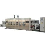 380v 3 Color Printer Slotter Die Cutter Stacker Machine Automatic High Speed
