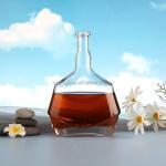 Custom-Designed 500 ml Glass Bottles for Beverages Liquor Gin Vodka Whiskey