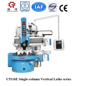 China C5116E manual single column vertical lathe machine on sale