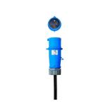 Adjustable Portable Ev Charger 220V 3.6KW 7KW 11KW MAX 32A IEC 62196 SAE J1772