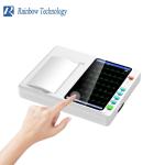 Hospital Electrocardiogram 7In Touch Screen ECG EKG Machine Digital 6 Channels