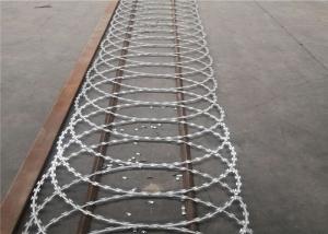 Wholesale BTO-30 BTO-28 Barbed Flat Wrap Razor Wire With Clips from china suppliers