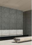 Gray Lychee Bush-Hammered Finish Matt Curtain Wall Porcelain Tile For Shopping
