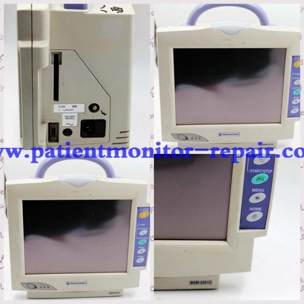 White Used Patient Monitor / BSM-2351C Patient Monitor Nihon Kohden Brand For