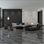 Gloss White Porcelain Tile PEI 4 Rating Frost Resistant Glazed Finish