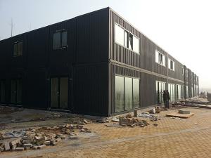 China Supermarket Commercial Building ISO9001 Prefabricated Modular Office Buildings on sale