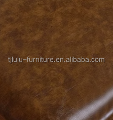 Modern Nordic Design Solid Wood PU Leather Dining Room Chair with Nitrolacquer Finish and Mail Packing