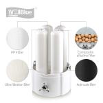 Fashion Desktop Alkaline Water Mineral Filter Purifier 180L/H Quick Connected