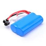 ICR18650 2S1P Li Ion Rechargeable Batteries 7.4V 1800 2000 2500mAh