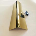 Hairline Finish Rose Gold Stainless Steel Wall Trim Wall Panel Trim 201 304 For