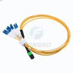 Singlemode 8 Core MPO APC (Female) to LC UPC Duplex Harness Fiber Optic Patch