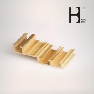 Wholesale Popular Windows And Doors Frame Profiles Of Customized Design CuZn39Pb2 Copper Alloy Brass Extrusion Profiles 5 ~ 180 mm from china suppliers