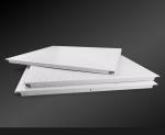 Hidden Frame Metal False Ceiling 600x600MM , Perforated Aluminum Ceiling Panels