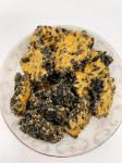 Black Gold Guoba Salted Egg Yolk And Pork Floss Flavor Rice Cracker Mix Crispy