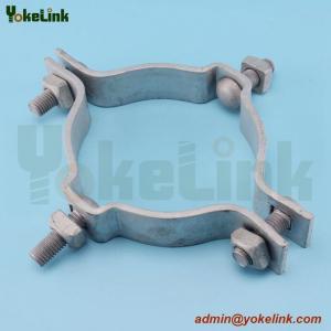 Wholesale Galavnized Strap Style Adjustable Pole Bands from china suppliers