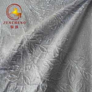 China 2019 new 3d embroider holland velvet for blackout curtain fabric on sale
