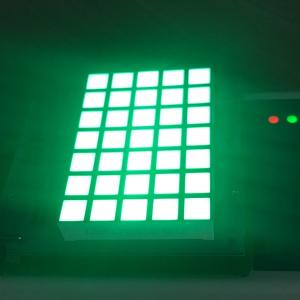 China 4.9mm Square 5 x 7 Dot Matrix Display Wide Viewing Angle For Moving Signs on sale