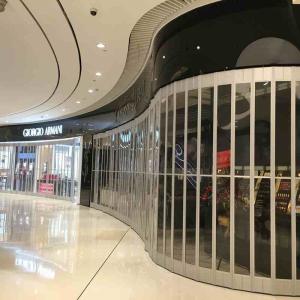 Wholesale Manual Side Folding Shutter Doors , Storefront Security Closures from china suppliers