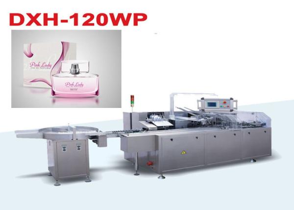 Cosmetic bottle Box Packing Machine With PLC Control System China Manchine